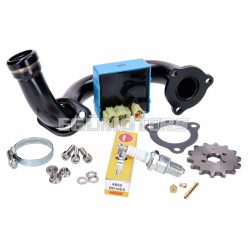   derestriction kit Premium / black manifold for Derbi Senda, Aprilia RX 50, SX 50, Gilera RCR, SMT 2018- (Euro4)