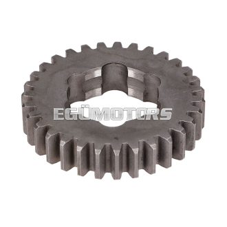   Üresjárati fogaskerék 31 fog, 4. sebességhez, Simson S51, S53, S70, S83, SR50, SR80, KR51/2 Schwalbe