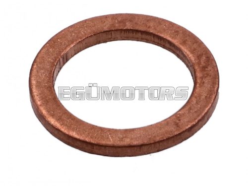 sealing washer 6.5x9.5x1.0mm copper for Simson S50, S51, S53, S70, S83, SR50, SR80, KR51/2