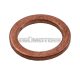 sealing washer 6.5x9.5x1.0mm copper for Simson S50, S51, S53, S70, S83, SR50, SR80, KR51/2