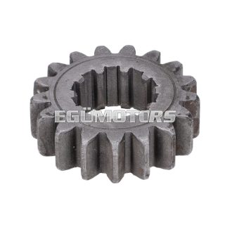   fixed gear wheel 17 teeth 2nd speed 3-speed transmission for Simson S51, S53, S70, S83, SR50, SR80, KR51/2, M531, M541, M741