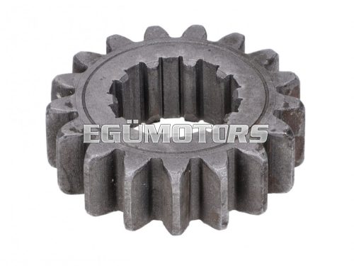 fixed gear wheel 17 teeth 2nd speed 3-speed transmission for Simson S51, S53, S70, S83, SR50, SR80, KR51/2, M531, M541, M741