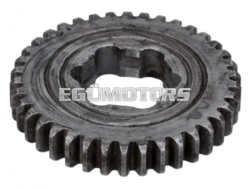 idler gear 38 teeth 2nd speed 3-speed transmission for Simson S51, S53, S70, S83, SR50, SR80, KR51/2, M531, M541, M741