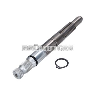   kickstart shaft 3-, 4-speed for Simson S51, S53, S70, S83, SR50, SR80, KR51/2, M531, M541, M741