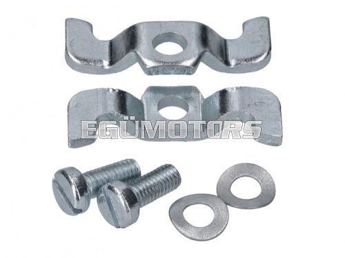 alternator base plate mounting parts set 6-piece for Simson S50, S51, S53, S70, S83, SR50, SR80, KR50, KR51/2, M531, M541, M741