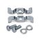 alternator base plate mounting parts set 6-piece for Simson S50, S51, S53, S70, S83, SR50, SR80, KR50, KR51/2, M531, M541, M741