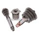 gearbox / gear shaft set 4-speed complete, original gear ratio for Simson S51, S53, S70, S83, SR50, SR80, KR51/2, M541, M741