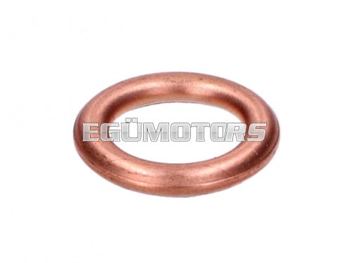 copper seal ring 6x10mm for Simson S50, SR4-1, SR4-2, SR4-3, SR4-4, KR51/1 Schwalbe, Star, Sperber, Spatz, Habicht