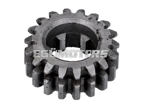 2nd speed primary transmission gear 18 teeth for Simson S50, SR4-1, SR4-2, SR4-3, SR4-4 KR50/1, KR51/1, Schwalbe, Star, Sperber, Spatz, Habicht