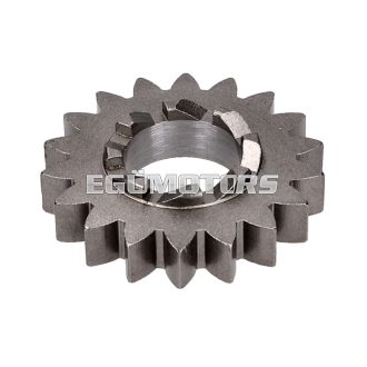   kickstart pinion gear 18 teeth 3-speed for Simson S50, KR51, KR51/1, SR4-1, SR4-2, SR4-2/1, Schwalbe, Star, Sperber, Spatz, Habicht