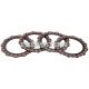 clutch disc set for Simson S50, SR4-1, SR4-2, SR4-3, SR4-4, KR51/1 Schwalbe, Star, Sperber, Spatz, Habicht