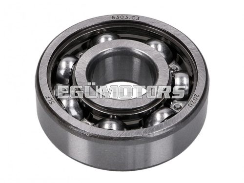 crankshaft ball bearing SLF 6303 C3 for Simson S50, SR4-1, SR4-2, SR4-3, SR4-4 KR50/1 Schwalbe, Star, Sperber, Spatz, Habicht