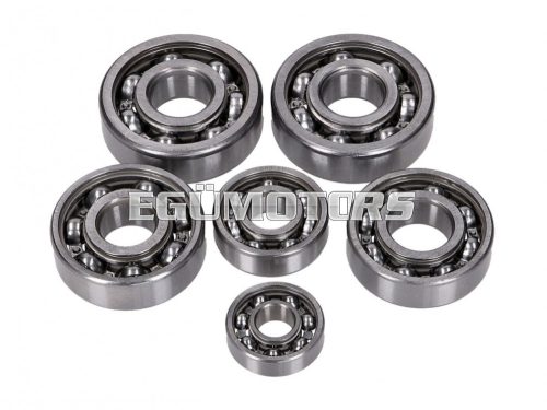 gearbox / engine bearing set SNH 6-piece for Simson S50, KR50, KR51/1, SR4, Schwalbe, Star, Sperber, Spatz, Habicht