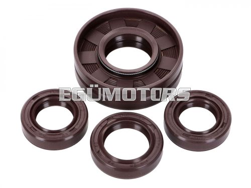 oil seal set TCK brown for Simson S50, SR4-1, SR4-2, SR4-3, SR4-4 KR50/1, Schwalbe, Star, Sperber, Spatz, Habicht