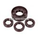 oil seal set TCK brown for Simson S50, SR4-1, SR4-2, SR4-3, SR4-4 KR50/1, Schwalbe, Star, Sperber, Spatz, Habicht