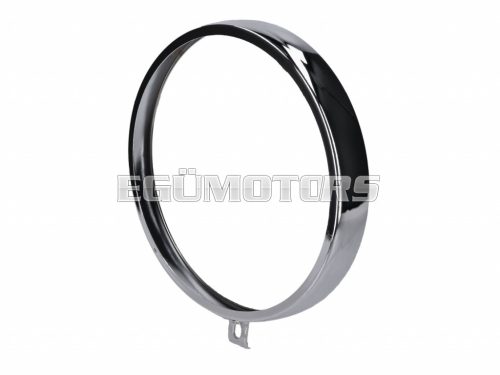 headlamp rim 135mm chrome for Simson S51, S70, S53N