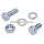 head lamp standard parts set for Simson S50, S51, S70