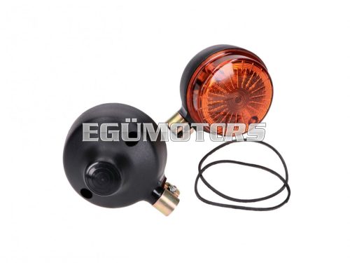 rear indicator light set round shape for Simson S50, S51, S70, SR50, SR80, MZ TS 250, ETZ 125, ETZ 150, ETZ 250