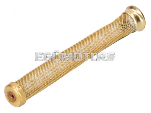 fuel tap tubing screen brass type Simson S50, S51, S70, SR50, SR80, KR51/1, KR51/2, SR4-1, SR4-2, SR4-3, SR4-4, Schwalbe, Star, Sperber, Spatz, Habicht