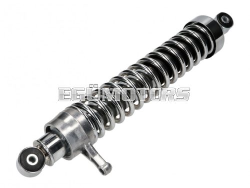 shock absorber Enduro rear left w/ chrome cap (2.5cm extended type) for Simson S51, S53, S70, S83