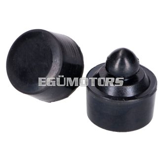   101 Octane Ülés gumi ütköző fekete, 2 db, Simson S50, S51, S70
