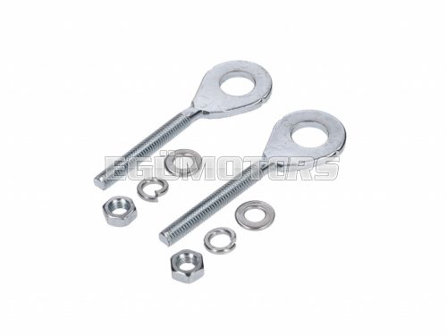 chain tensioner set zinc coated for Simson S50, S51, S53, S70, S83, SR50, SR80, Schwalbe, Spatz, Sperber, Habicht