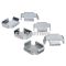 OEM Standard Fékbetét távtartó készlet 2x 1.0 mm - 1.5 mm - 2.0 mm Simson S50, S51, S53, S70, S83, SR50, SR80, KR51/2