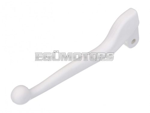 clutch lever w/o mounting, white plastic for Simson S50, S51, S53, S70, S83, SR50, SR80, KR51/2, SR4-1, SR4-2, SR4-3, SR4-4