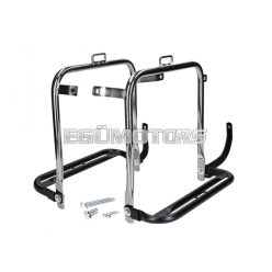   luggage rack set right and left, chromed for Simson S50, S51, S70