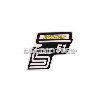   OEM Standard Logo fólia, matrica S51 Enduro sárga, Simson S51