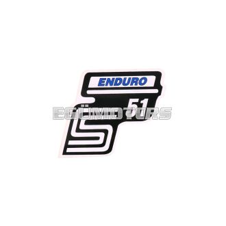   OEM Standard Logo fólia, matrica S51 Enduro kék, Simson S51