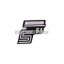 OEM Standard Logo fólia, matrica S51 Enduro fehér, Simson S51