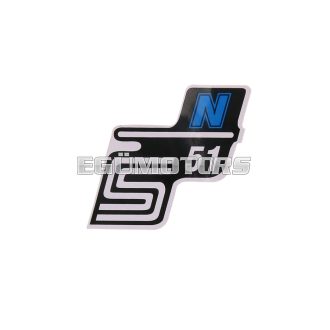 OEM Standard Logo fólia, matrica S51 N kék, Simson S51
