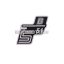 OEM Standard Logo fólia, matrica S51 B ezüst, Simson S51