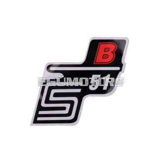 OEM Standard Logo fólia, matrica S51 B piros, Simson S51