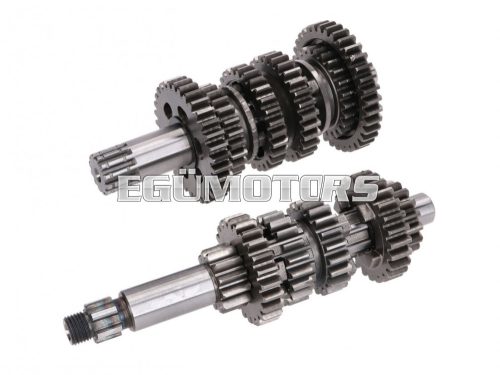 gearbox / gear shaft set 6-speed standard for Minarelli AM6 1st series