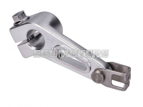 clutch release lever TUNR silver-colored for Derbi EBE, EBS, D50B