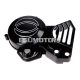 alternator cover / engine ignition cover TUNR black for Derbi EBE, EBS