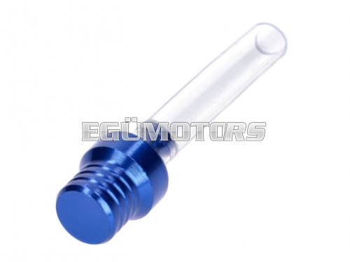 crankcase vent hose 6mm universal - blue