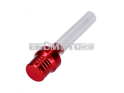 crankcase vent hose 6mm universal - red