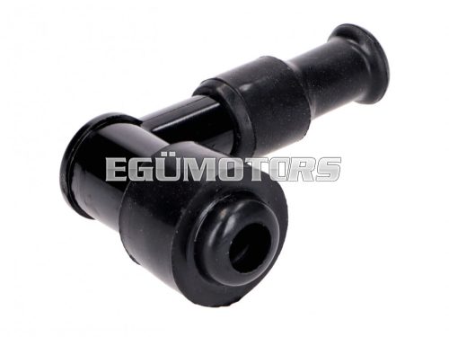 spark plug cap 90° 1kOhm, black