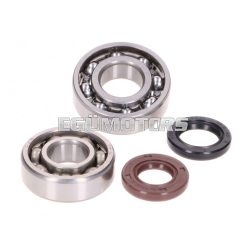   crankshaft bearing set w/ shaft seals for GY6 139QMA, QMB 4-stroke, Kymco