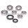 gearbox bearing set w/ oil seals for Kymco horizontal 4-stroke