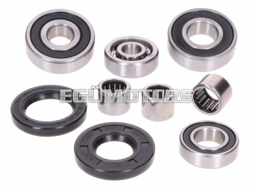 bearing set gearbox with oil seals for Piaggio Hexagon, Gilera DNA, Runner M05, M06, M07, M08