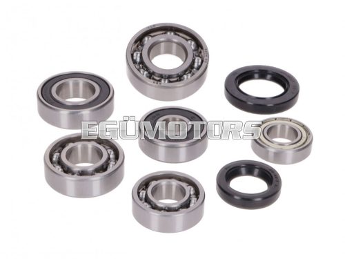 gearbox bearing set w/ oil seals for 152QMI 125, 150 4-stroke China