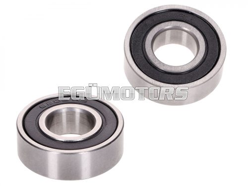 wheel bearing set front and rear axle for Aprilia, Derbi, Gilera, Piaggio, MBK, Rieju, Motorhispania = NK440.08