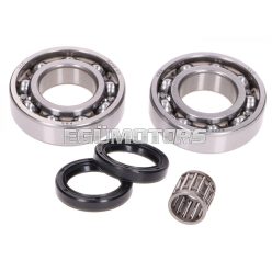 crankshaft bearing set w/ shaft seals for Rotax 122, 123