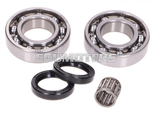 crankshaft bearing set w/ shaft seals for Rotax 122, 123