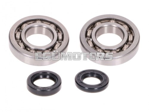 crankshaft bearing set w/ shaft seals for Peugeot Speedfight, Elyseo, Trekker 100