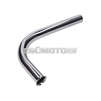   OEM Standard Kipufogócső krómozott 28mm Simson KR51 - KR51/1 Schwalbe [M53, M53/1]